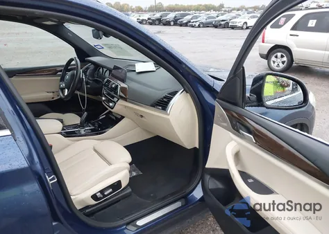 2021 BMW X3 Sdrive30I z USA, uszkodzony, nr VIN 5UXTY3C09M9G42416